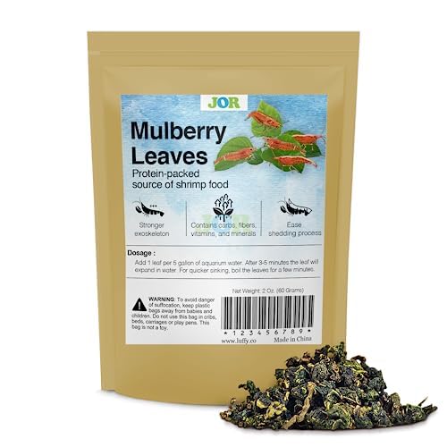 JOR Paquet de 60 g de feuilles de mûrier, alimentation pratique.