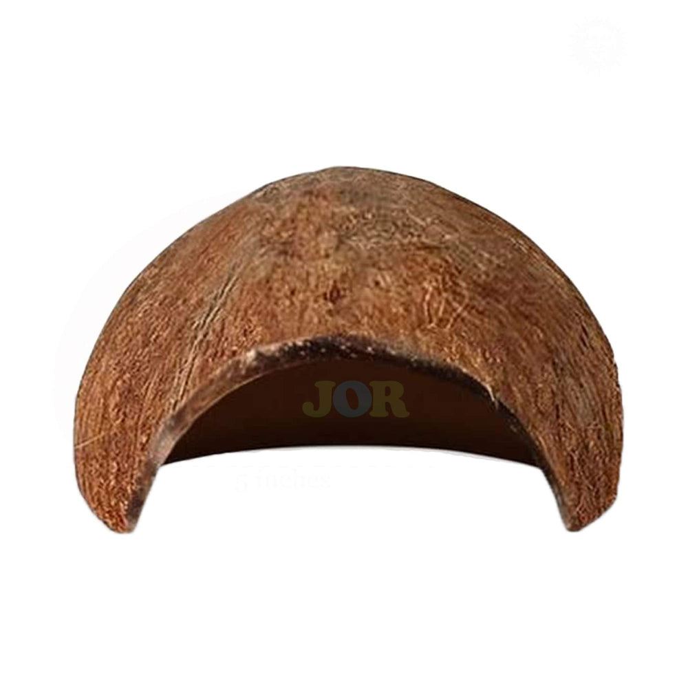 JOR Axolotl Cave : tunnel-repos en coque coco pour observation et repos