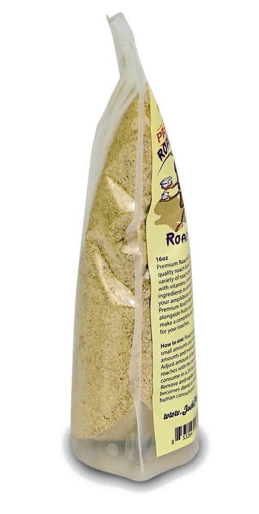 Josh's Frogs Roach Rations, vitamines et minéraux, soutien alimentaire pour toutes les étapes.