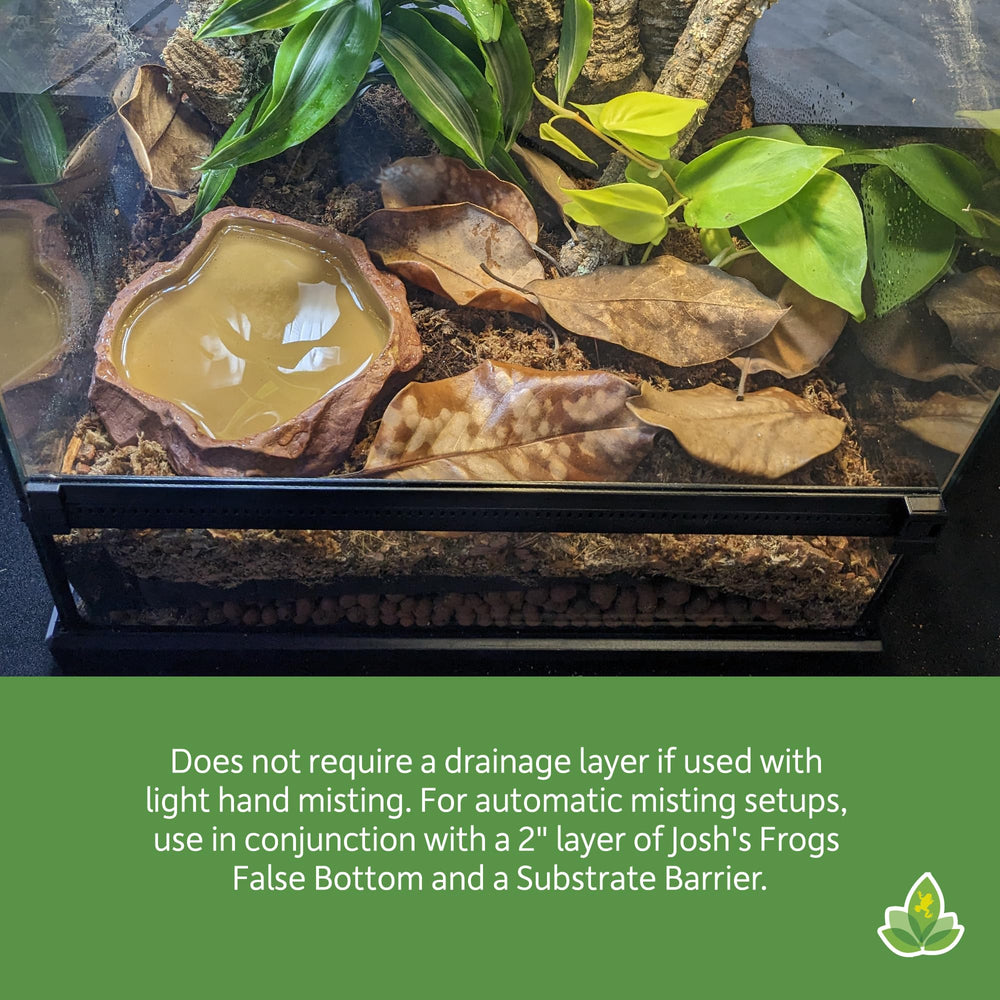 Josh's Frogs BioBedding tropical – habitat naturel et esthétique du terrarium