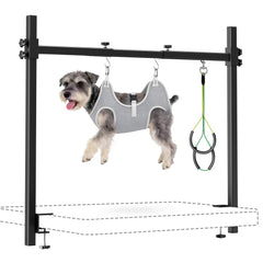 Josmimic bras toilettage chien hamac offre un soutien confortable.