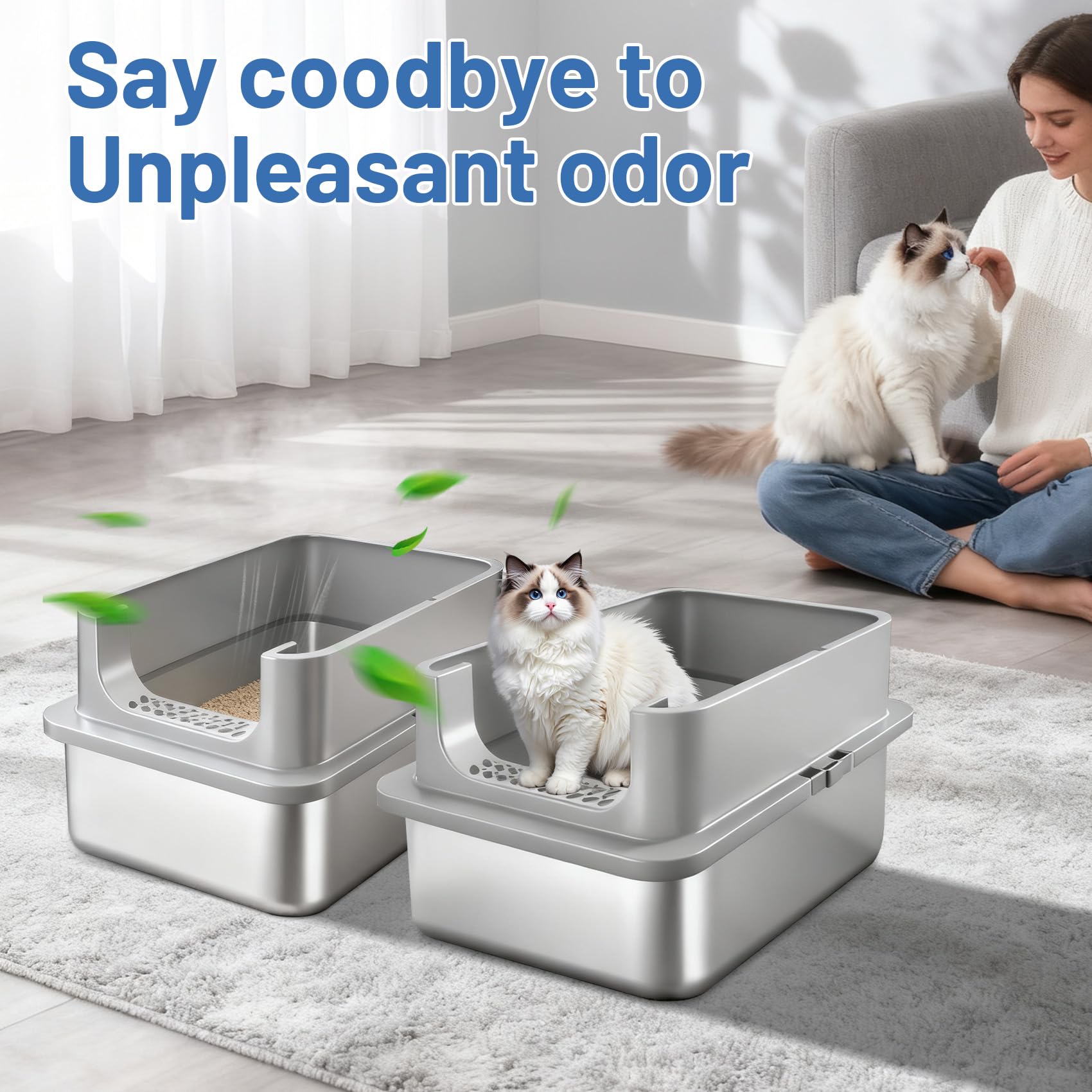 Nettoyage rapide sur la surface lisse de la boîte Jotesnew.