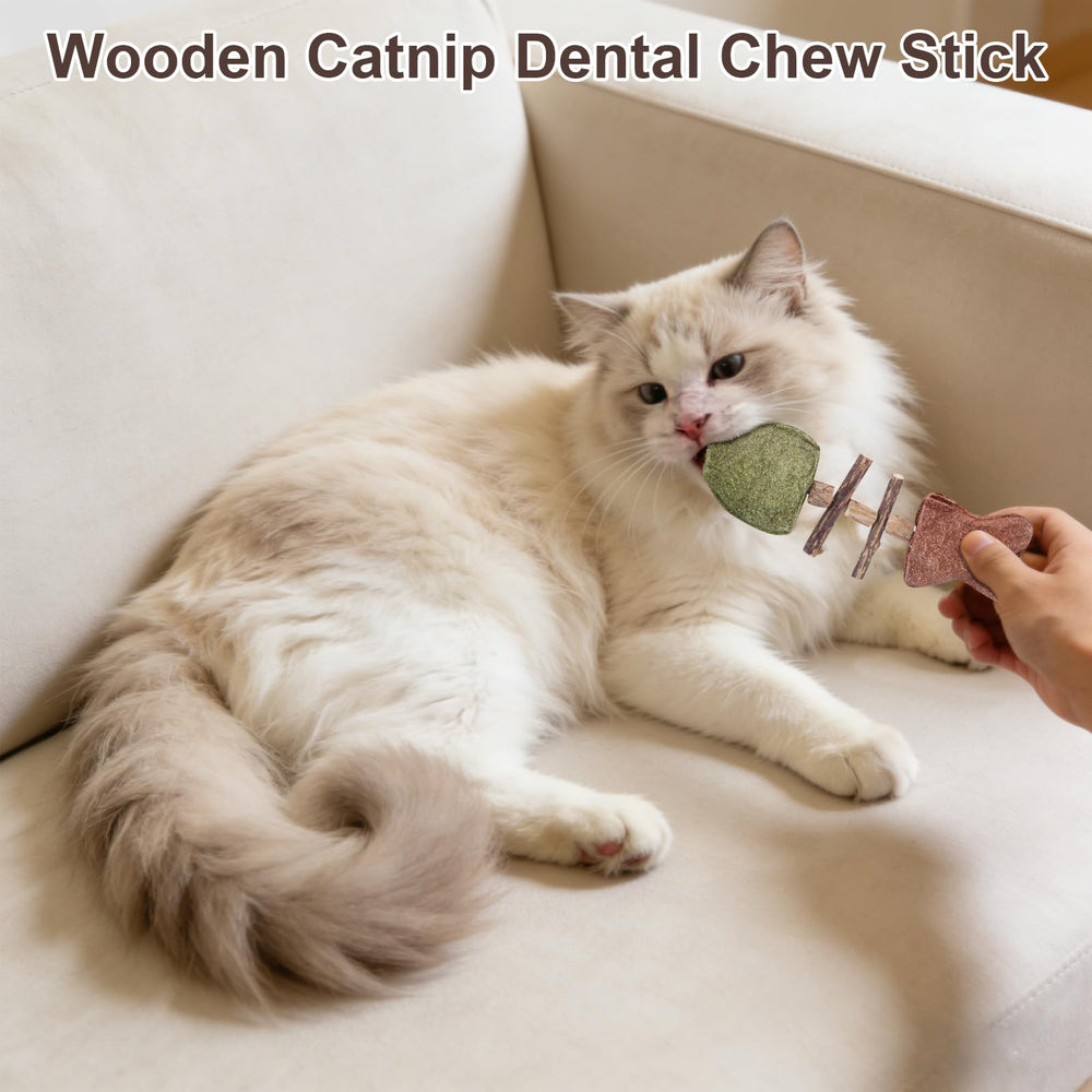 Jouet dentaire naturel pour chat – idéal pour chatons et adultes