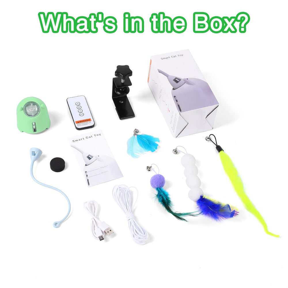 Manuel utilisateur inclus pour Cat Toys Interactifs