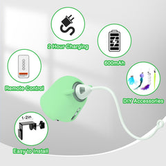 Quatre plumes incluses pour Cat Toys Interactifs