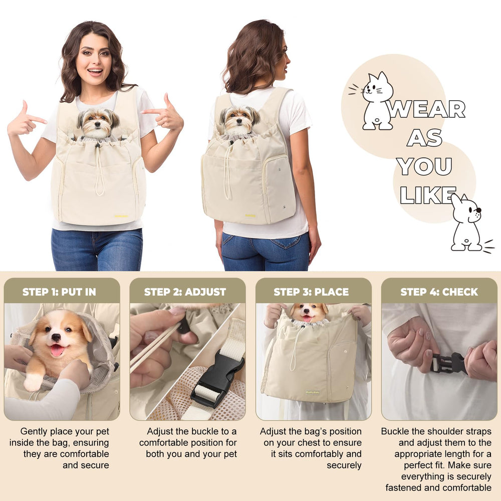 JourCraf poches-accessoires-avant : rangement pratique pour collations et objets personnels.