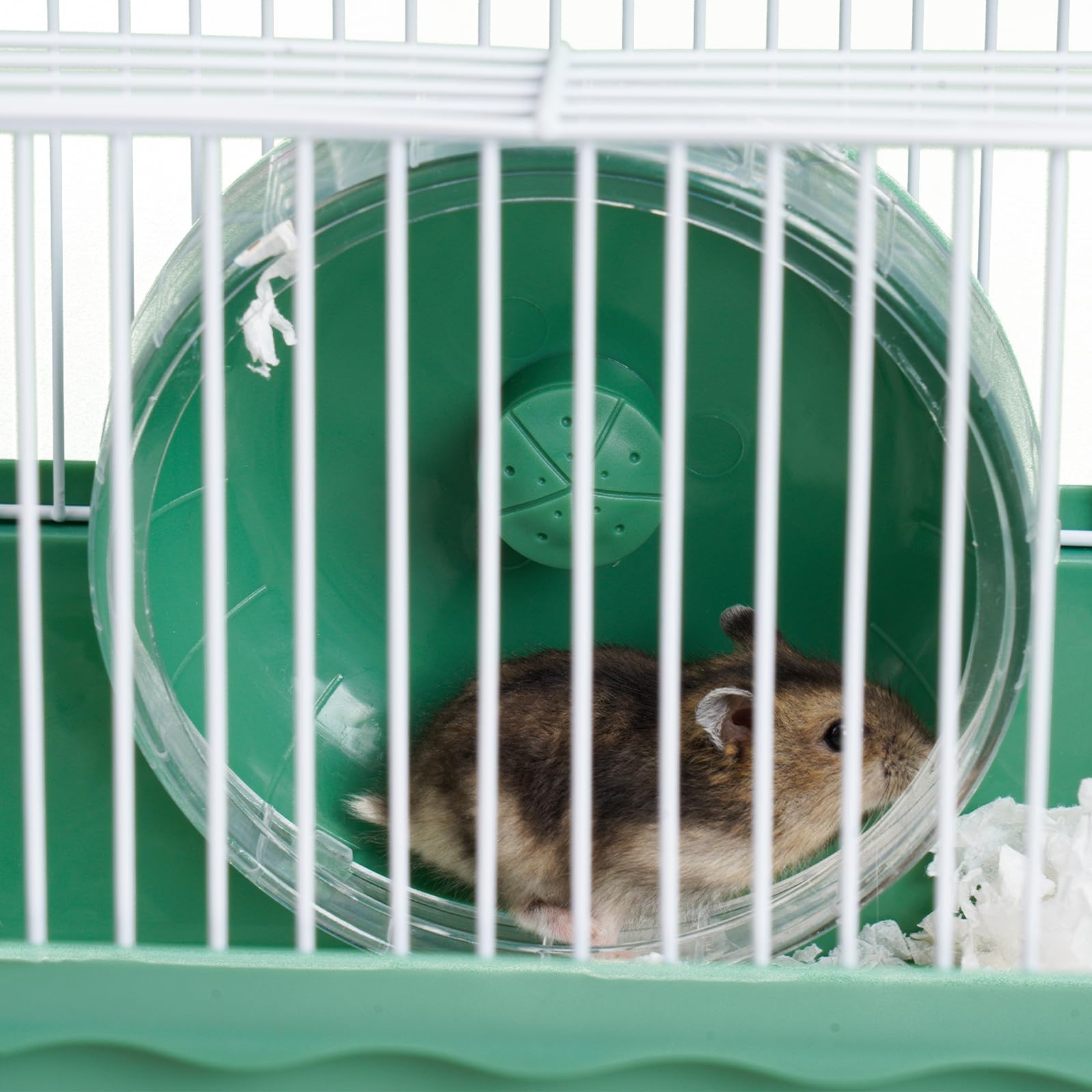 JOUSONTY cage hamster portable en matériaux durables pour voyages en douceur.