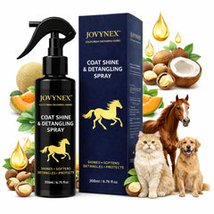JOVYNEX Demelant bouteille pelage chien long facilite démêlage en douceur.
