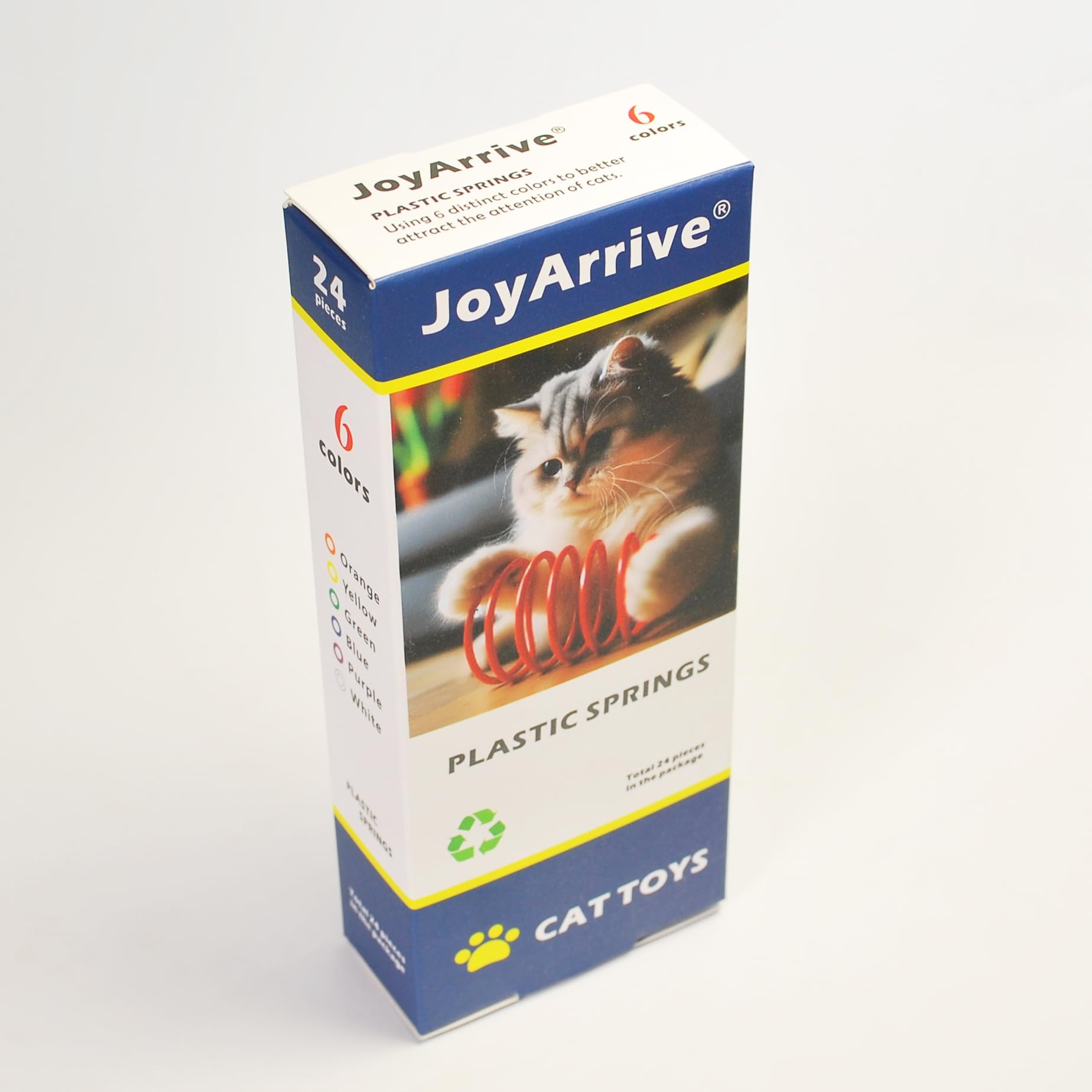 JoyArrive chat poursuite et saut avec ressorts, amusement actif