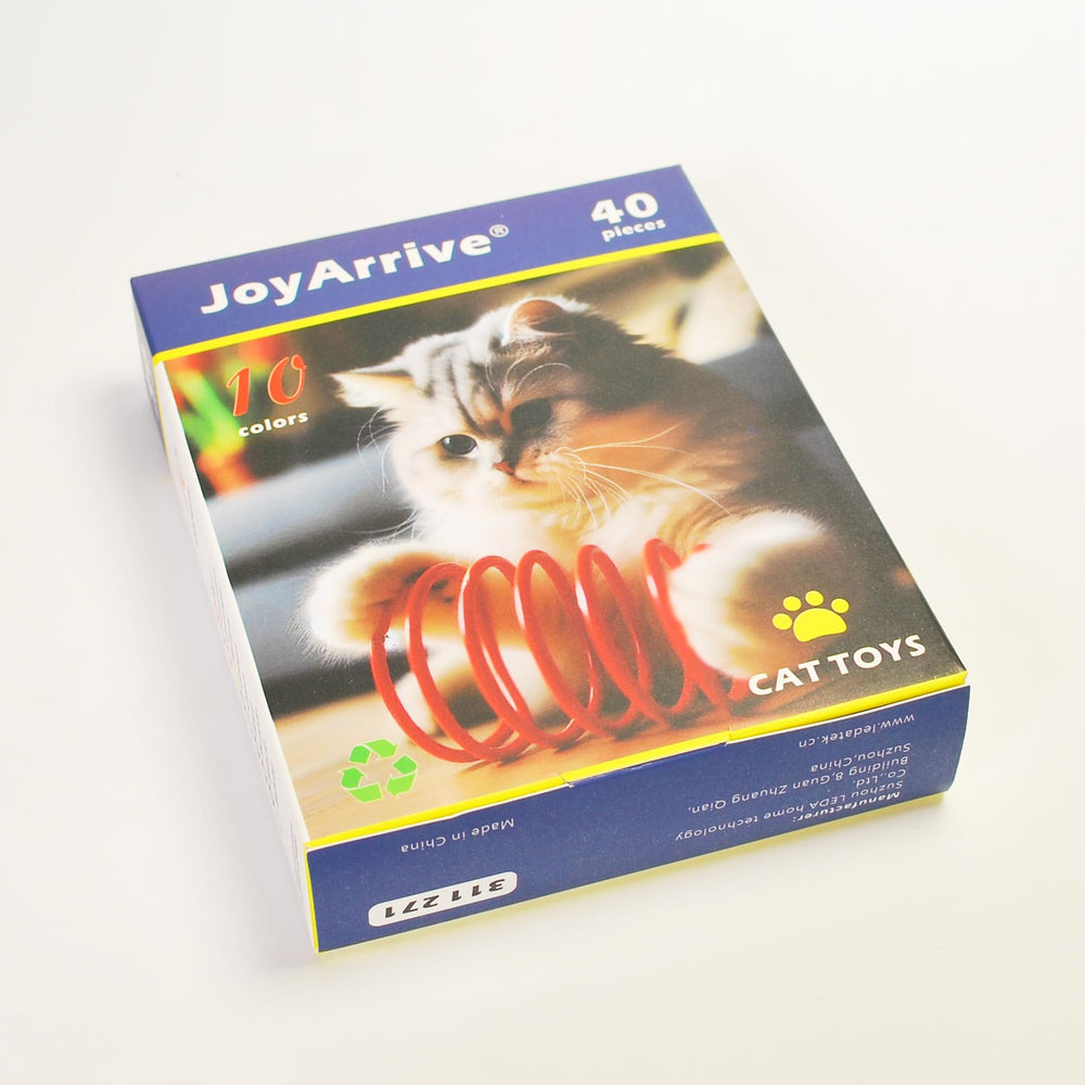 JoyArrive plastique sans BPA pour le jeu quotidien des chats.