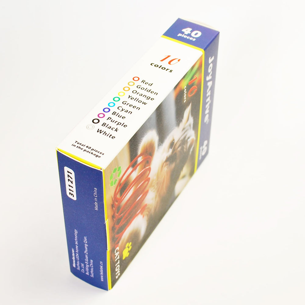 JoyArrive ruban cadeau coloré, parfait pour offrir à un chat.
