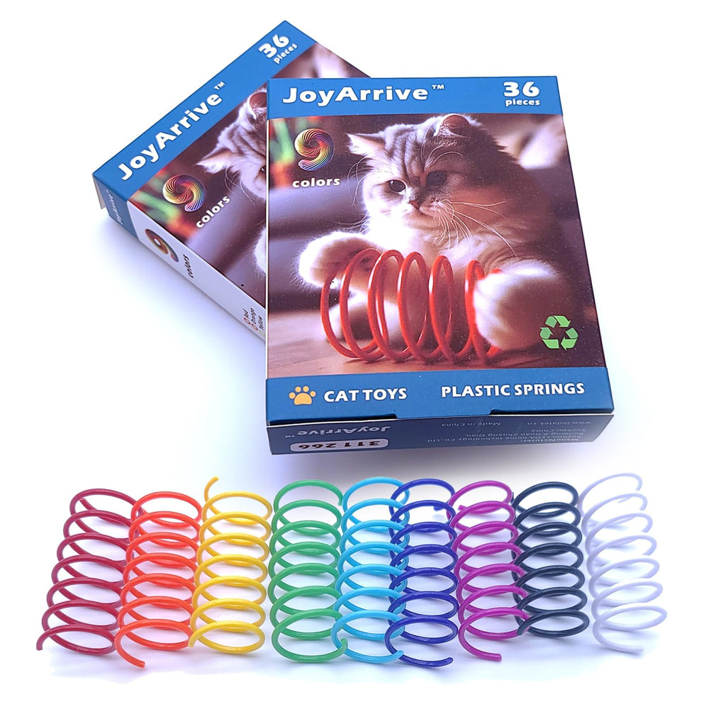 JoyArrive spirales chat couleur orange – parfait pour les séances de jeu actives.