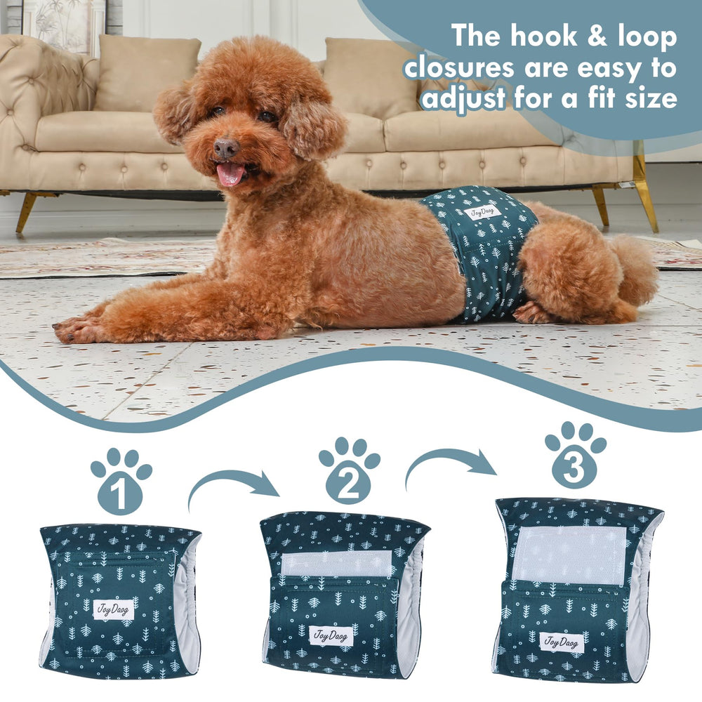JoyDaog couches-ventre-chien-male: guide tailles pour ajustement précis.