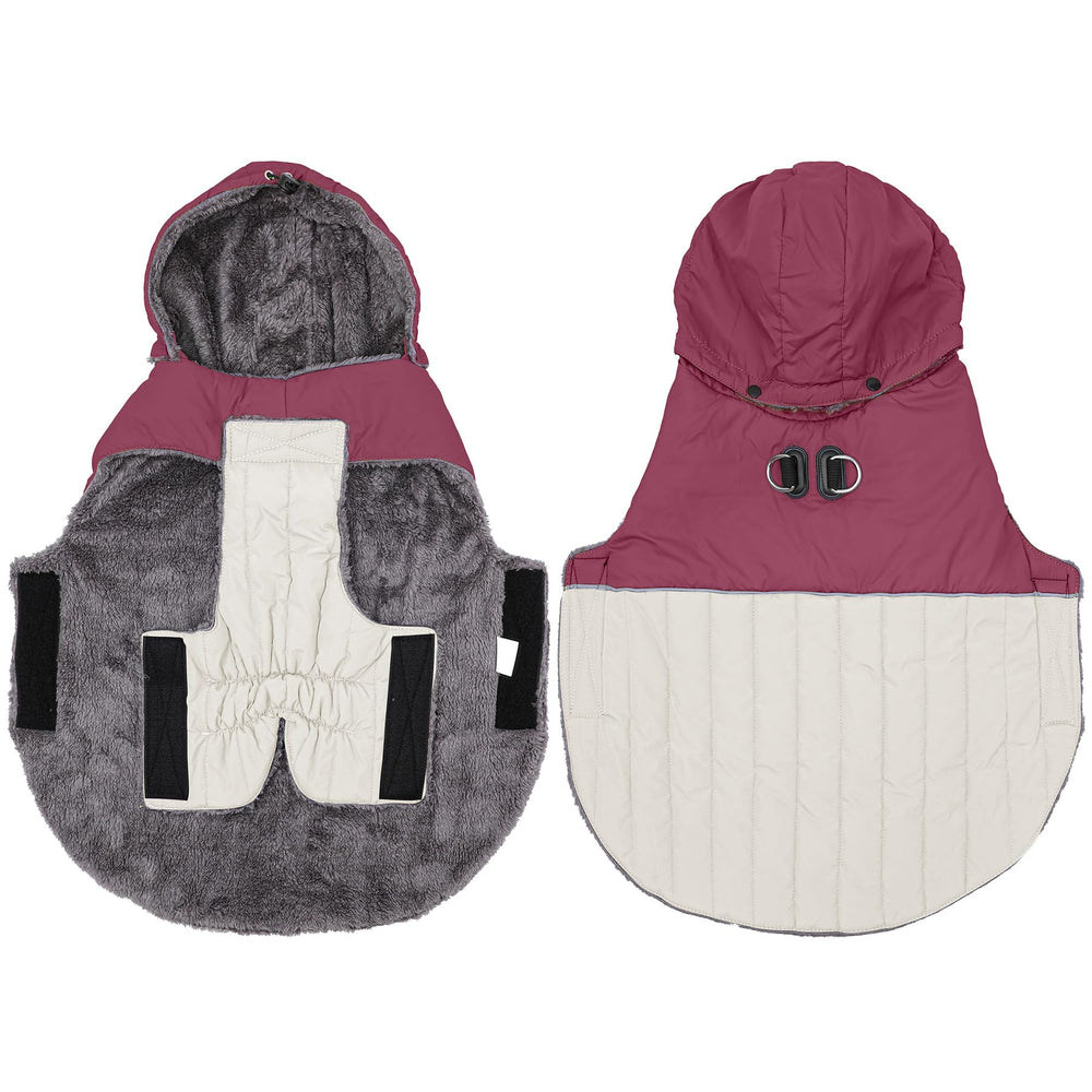 JoyDaog manteau intérieur polaire doux pour un confort durable.