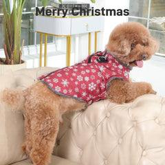 JoyDaog manteau chien fermeture éclair dos pour facile enfiler.