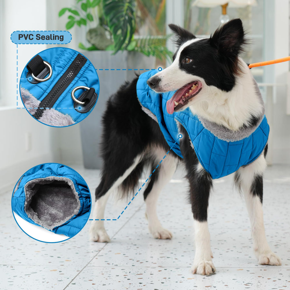JoyDaog manteau-chien-taille-xxxl-mesures, convient aux grands chiens.
