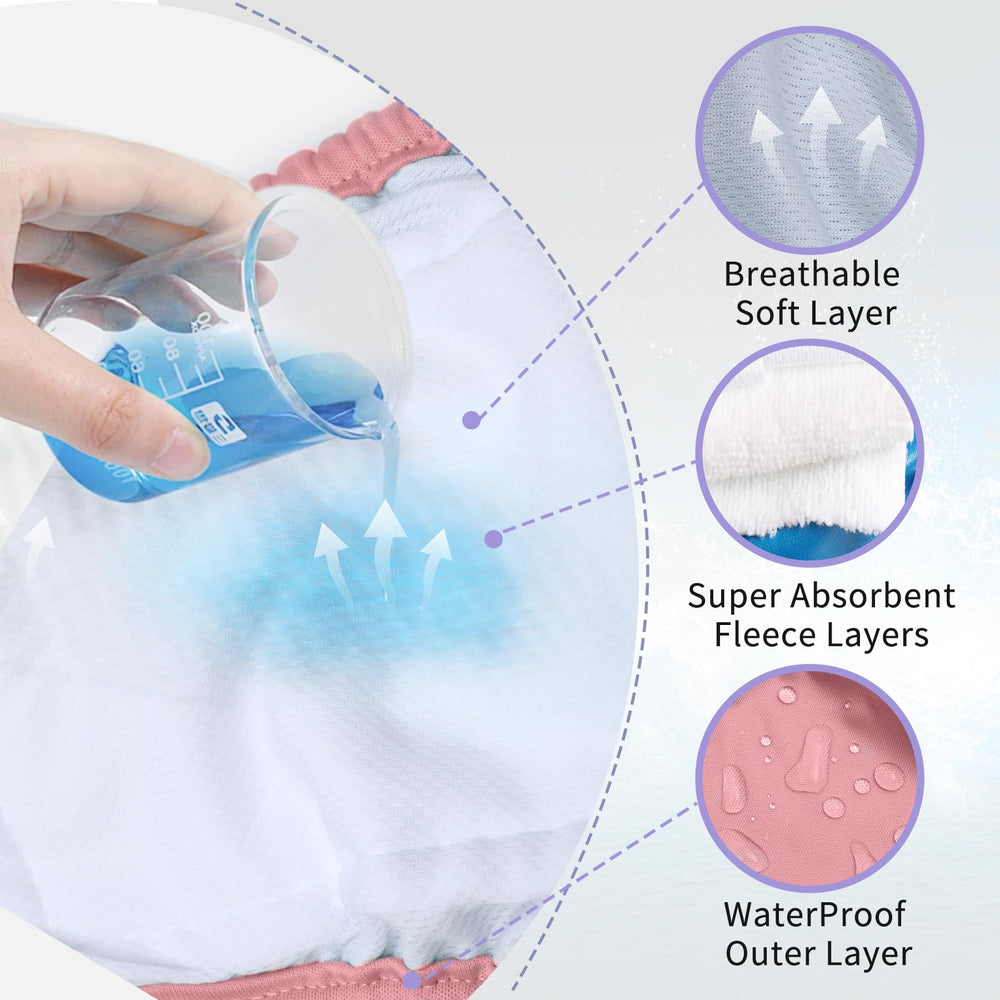JoyDaog protection contre les fuites grâce à une double microfibre.
