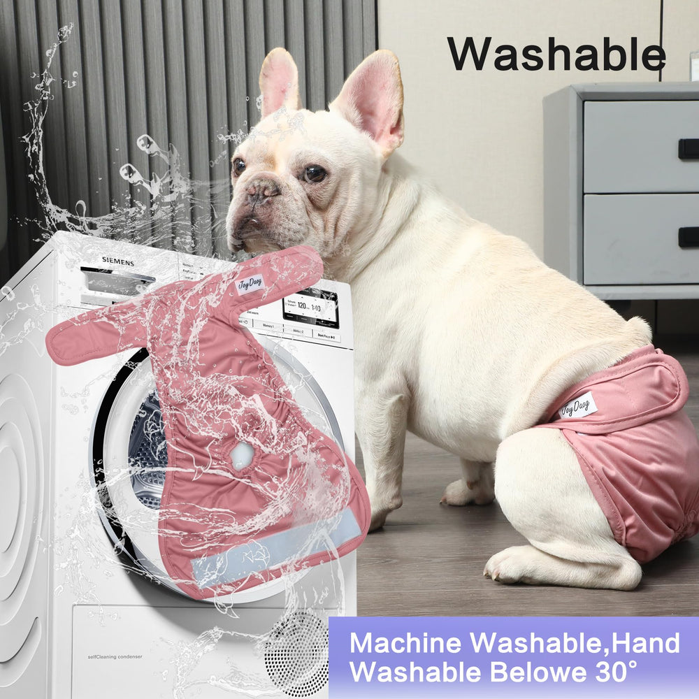 JoyDaog couches lavables réutilisables pour chien moyen.