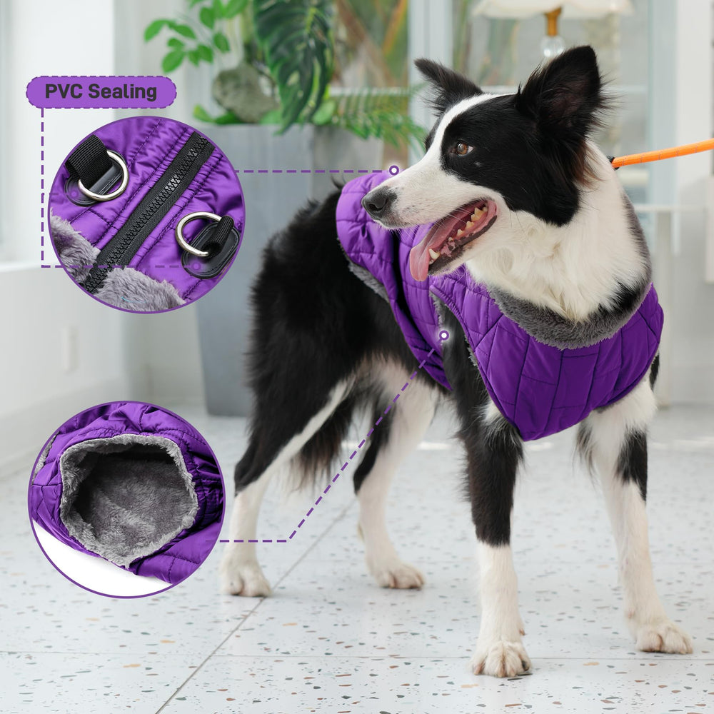 JoyDaog tissu imperméable et col tendance, protection légère contre la neige