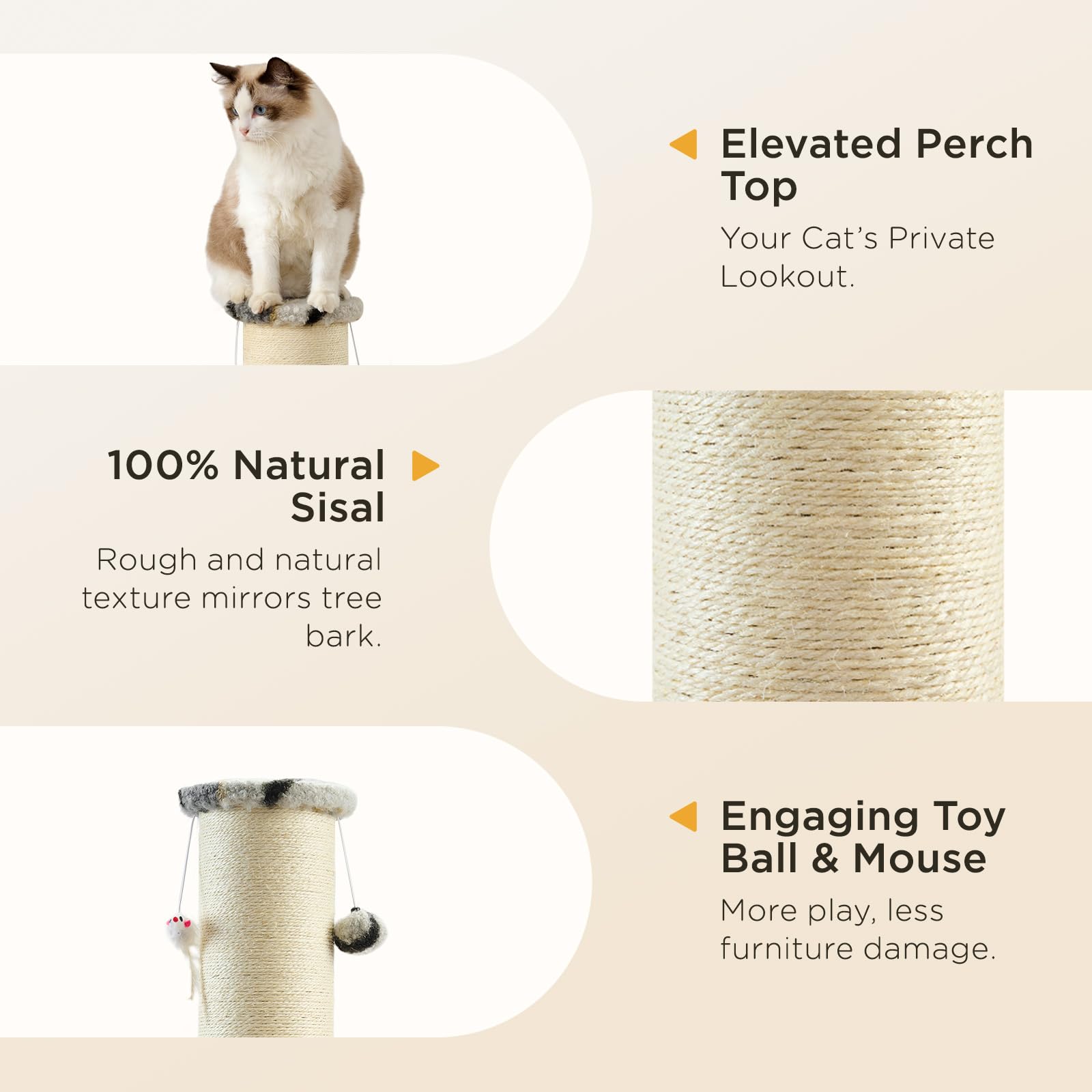 Joydeco – assemblage simple avec base large pour stabilité