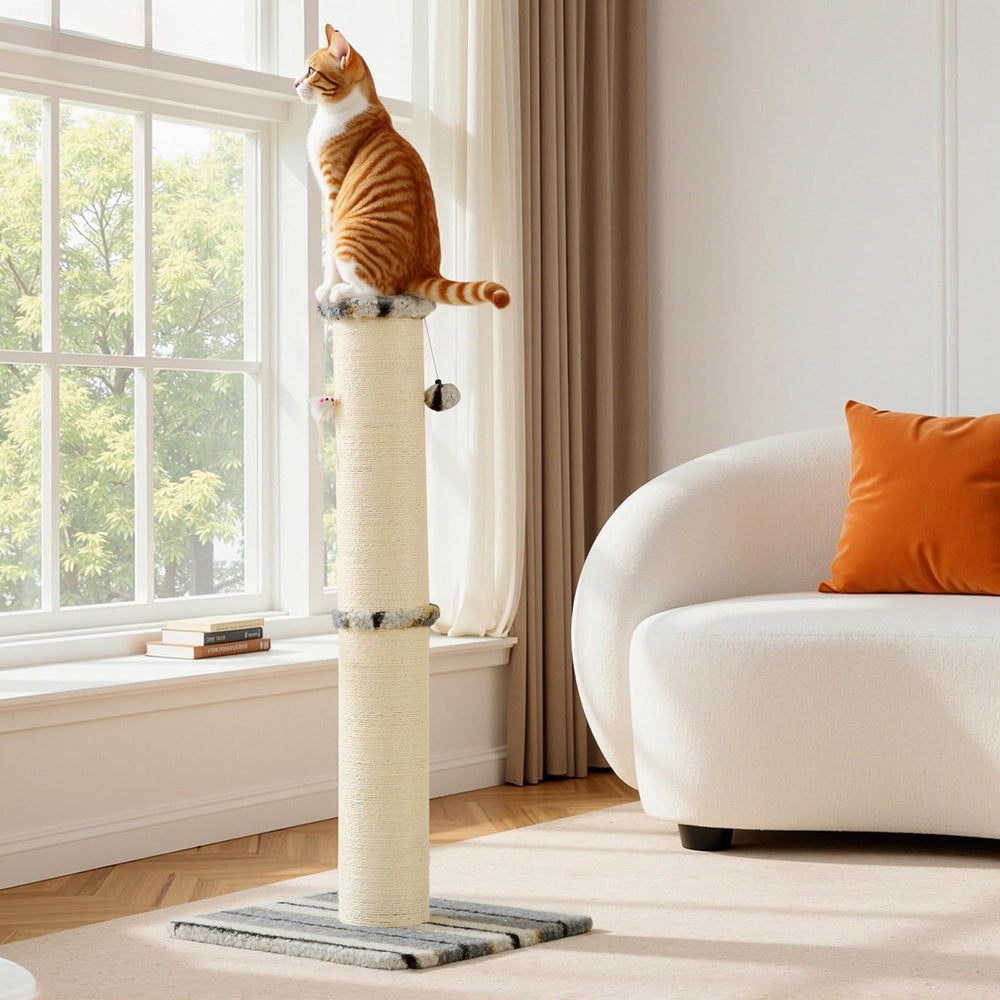 Joydeco poste discret pour intérieur, couleur gris chic