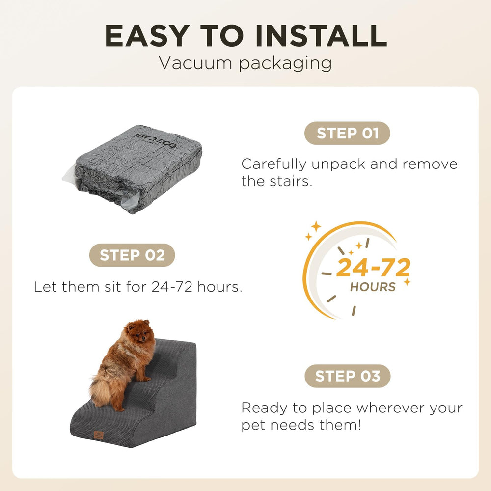 Joydeco escaliers stabilite-surface-anti-glisse, base sûre pour le lit.