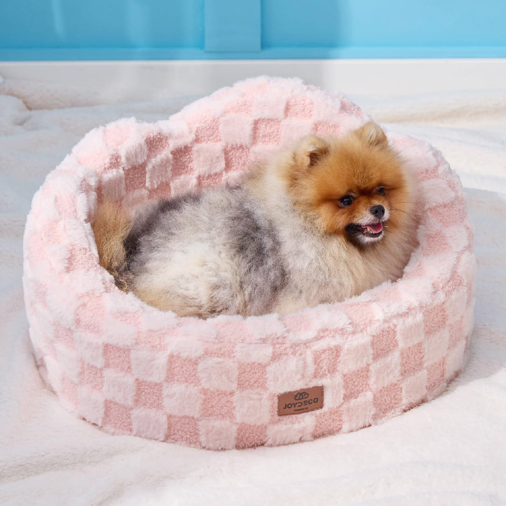 Joydeco lit nuage pour chien avec soutien orthopédique amovible.