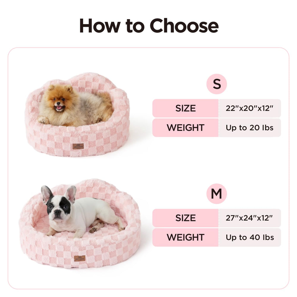 Petit format Joydeco adapté pour chiots et chats jusqu’à 9 kg.