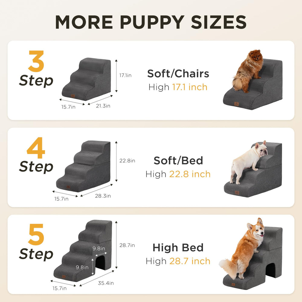 Joydeco pieds antidérapants renforcent la stabilité.