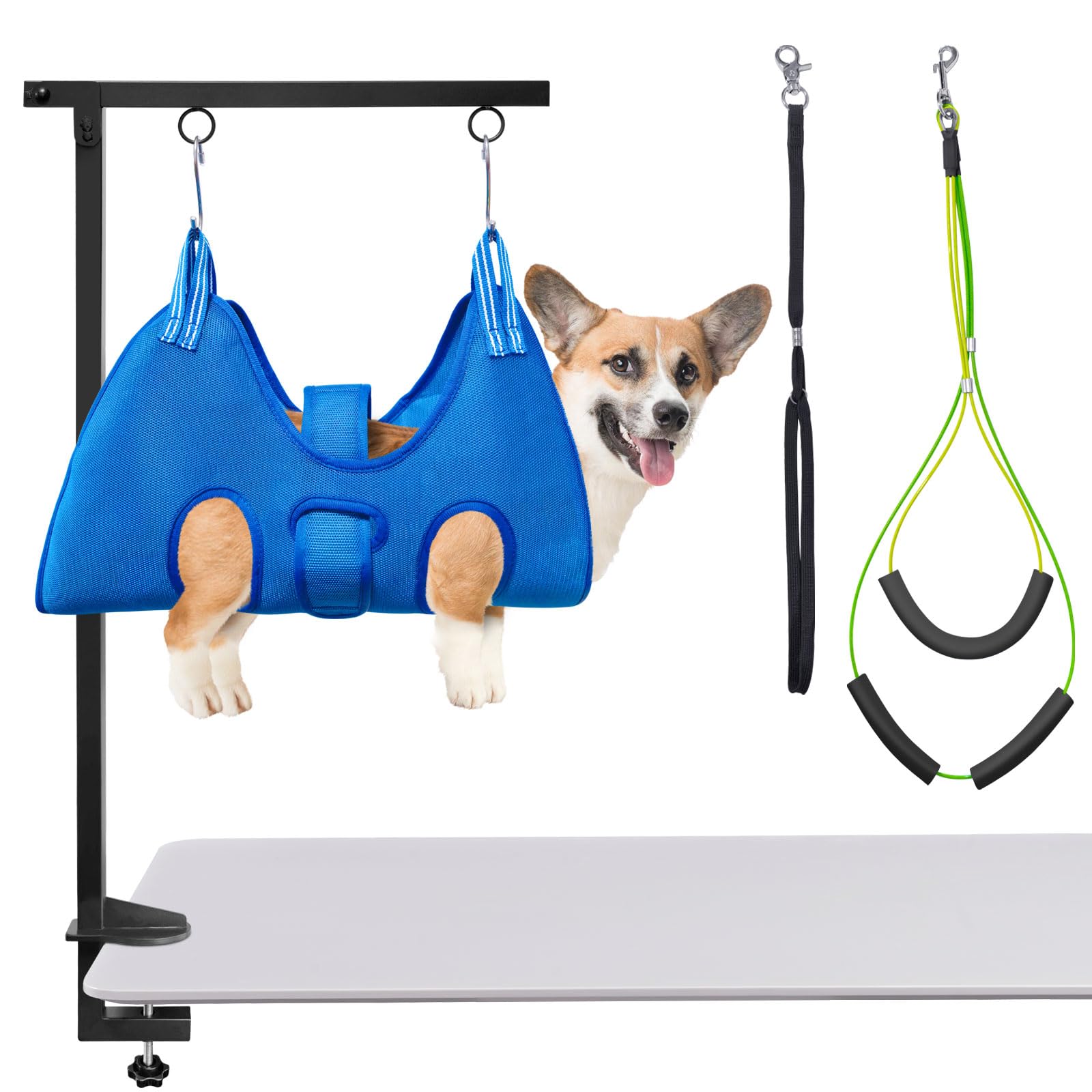 JOYFLARE bras toilettage canin avec hamac pour chien calme pendant le bain