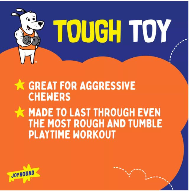 Joyhound Ballon Chien Sifflet Puissant, stimulation auditive et jeu actif.