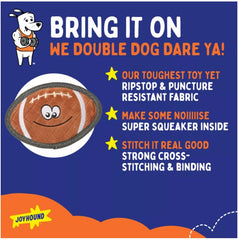 Joyhound Ballon Chien Rip Roarin, coutures renforcées pour chiens agressifs.