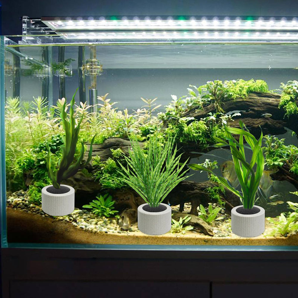 JoyHuaTrade eponge-noire-et-anneau: solution anti-flottement pratique pour aquarium