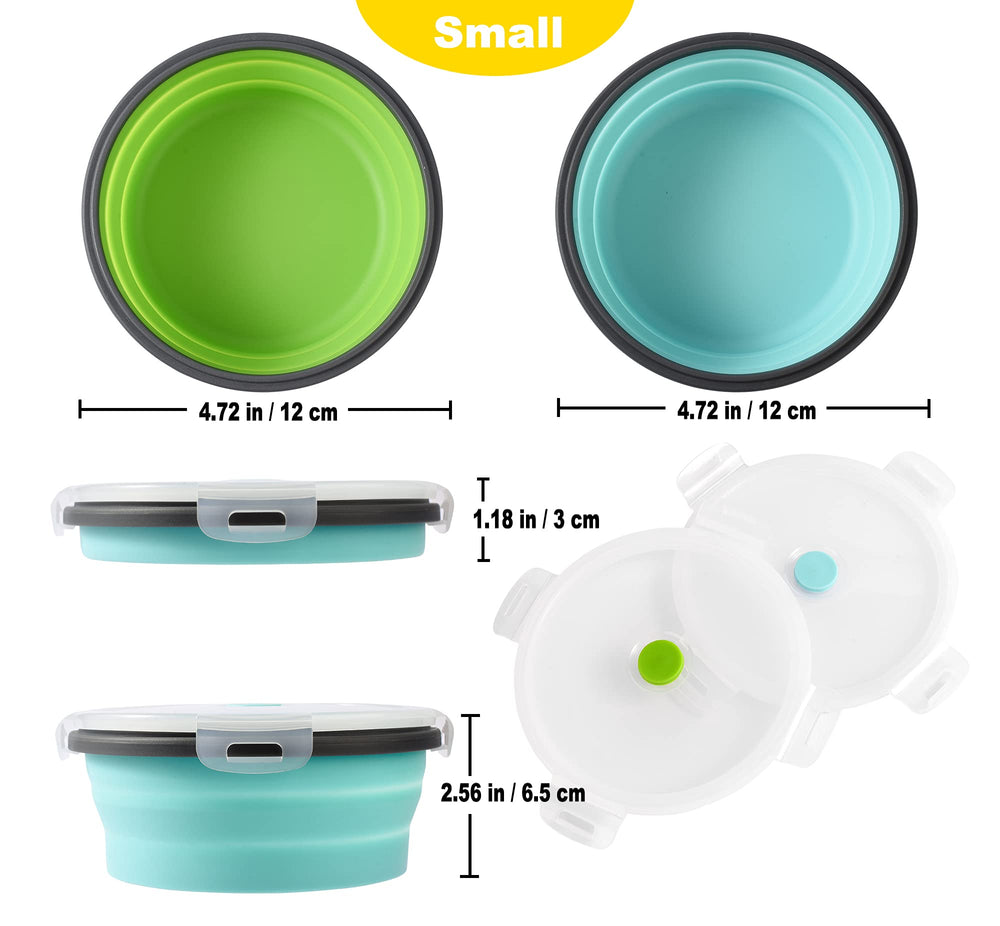 Bol Joyinjojo en silicone portable 350 ml, idéal voyage