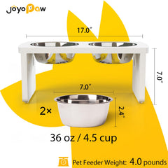 JOYOPAW bols acier inoxydable 40oz, faciles à nettoyer et durables.