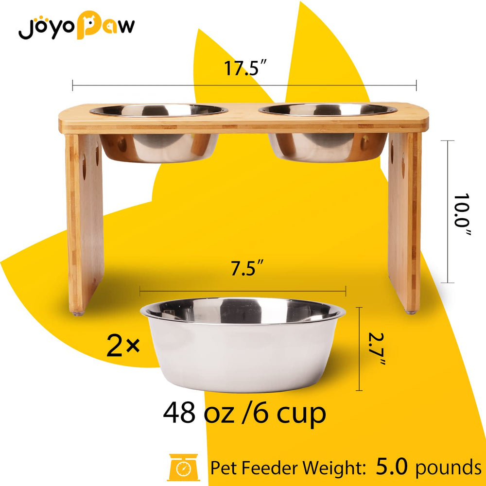 JOYOPAW: deux bols inox faciles à nettoyer pour chiens