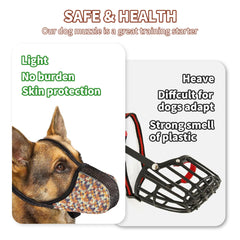JOYPAWS muselière pour chien XS, maille respirante pour boire et respirer librement.