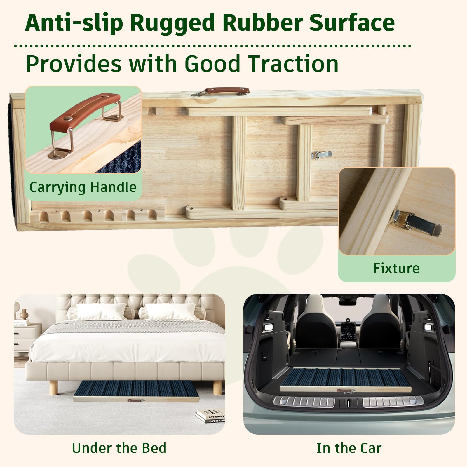 Rampe JoyPetCabin hauteurs réglables pour meubles