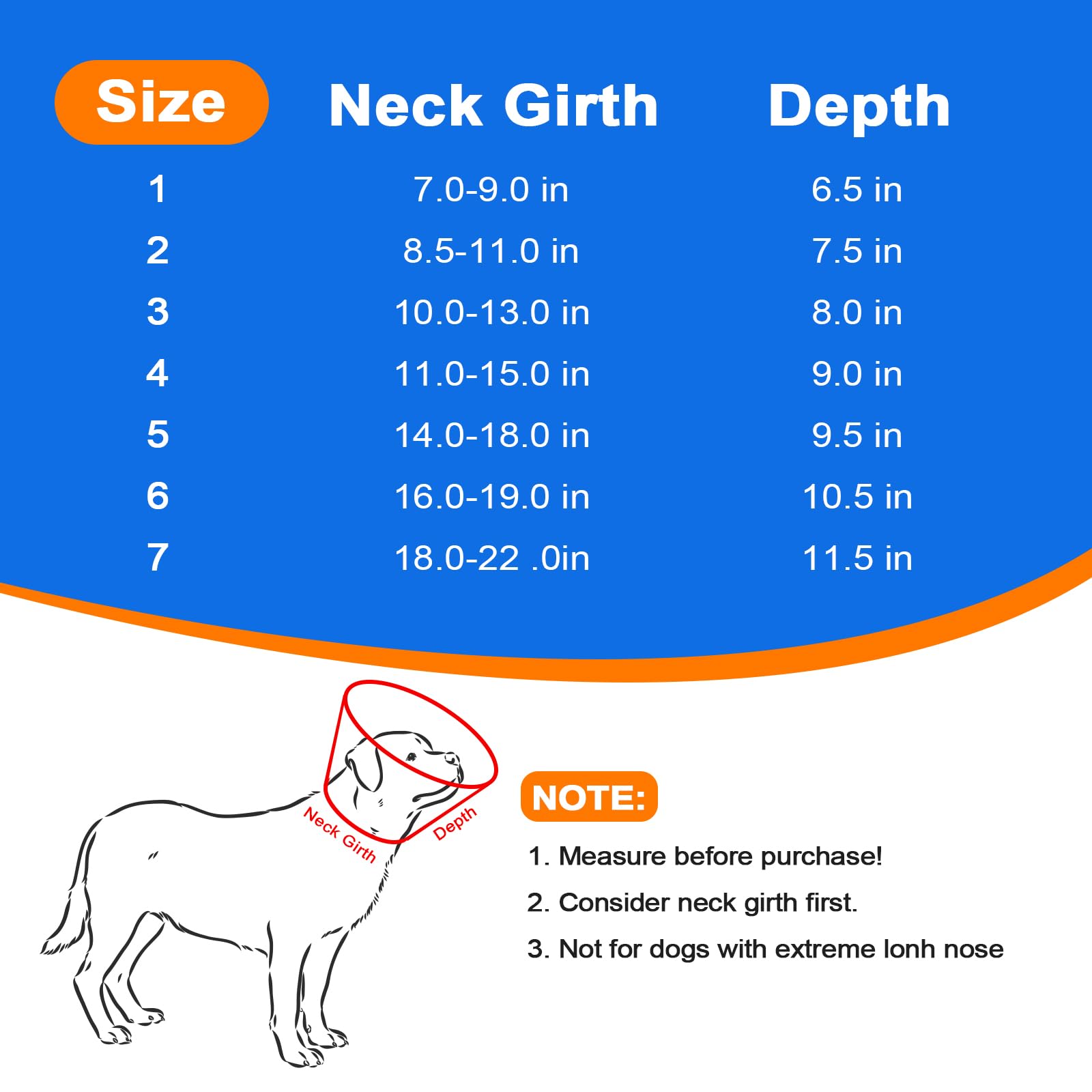 Joypig collier-cone avec bande plastique détachable pour nourrir et hydrater sans enlever