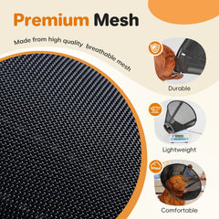Joypig collier à maille respirante assure un air frais et repos