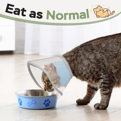 Joypig cone-chat doux maillage, léger et confortable pour la convalescence.