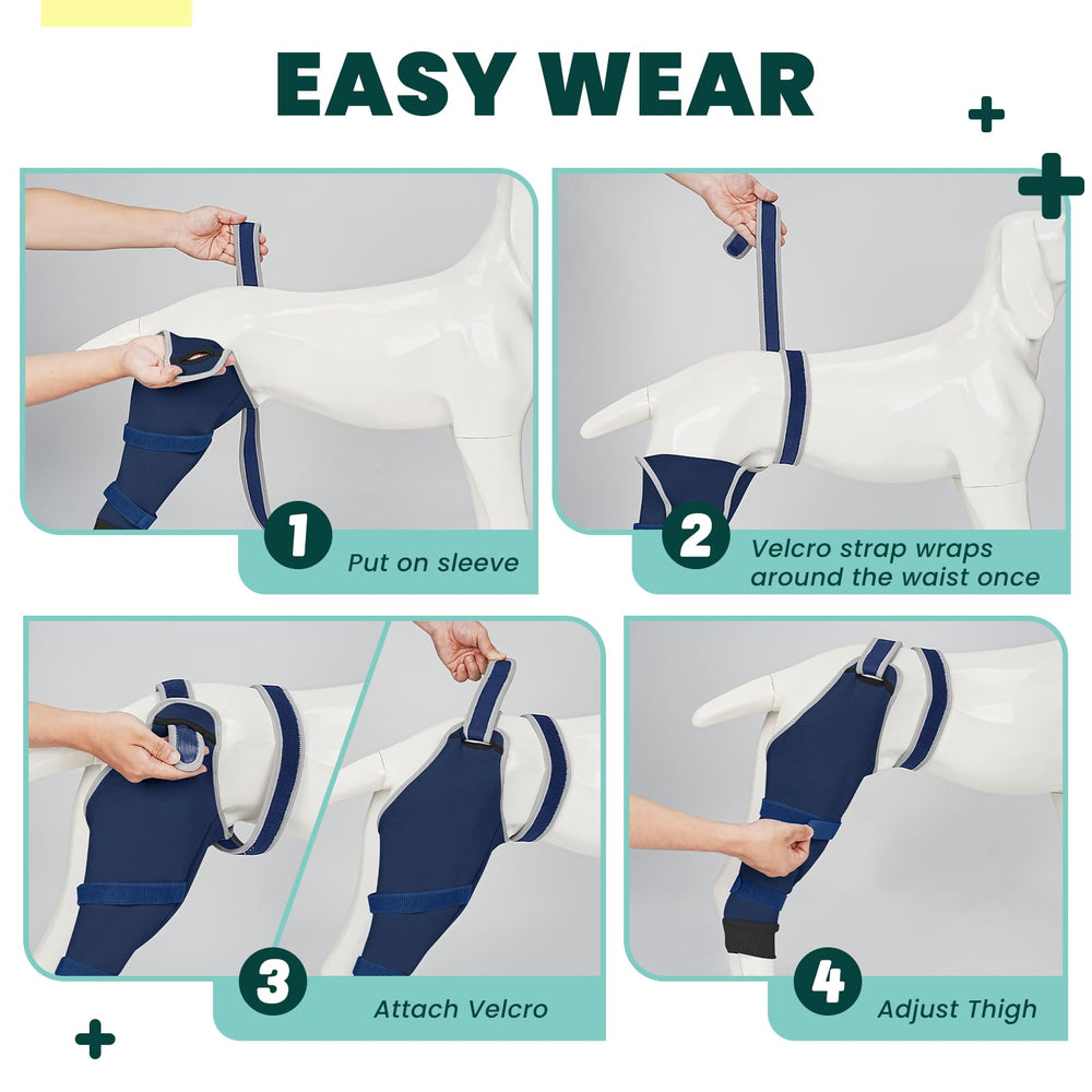 Joypig manchon patte arrière – tailles variées pour toutes les races.