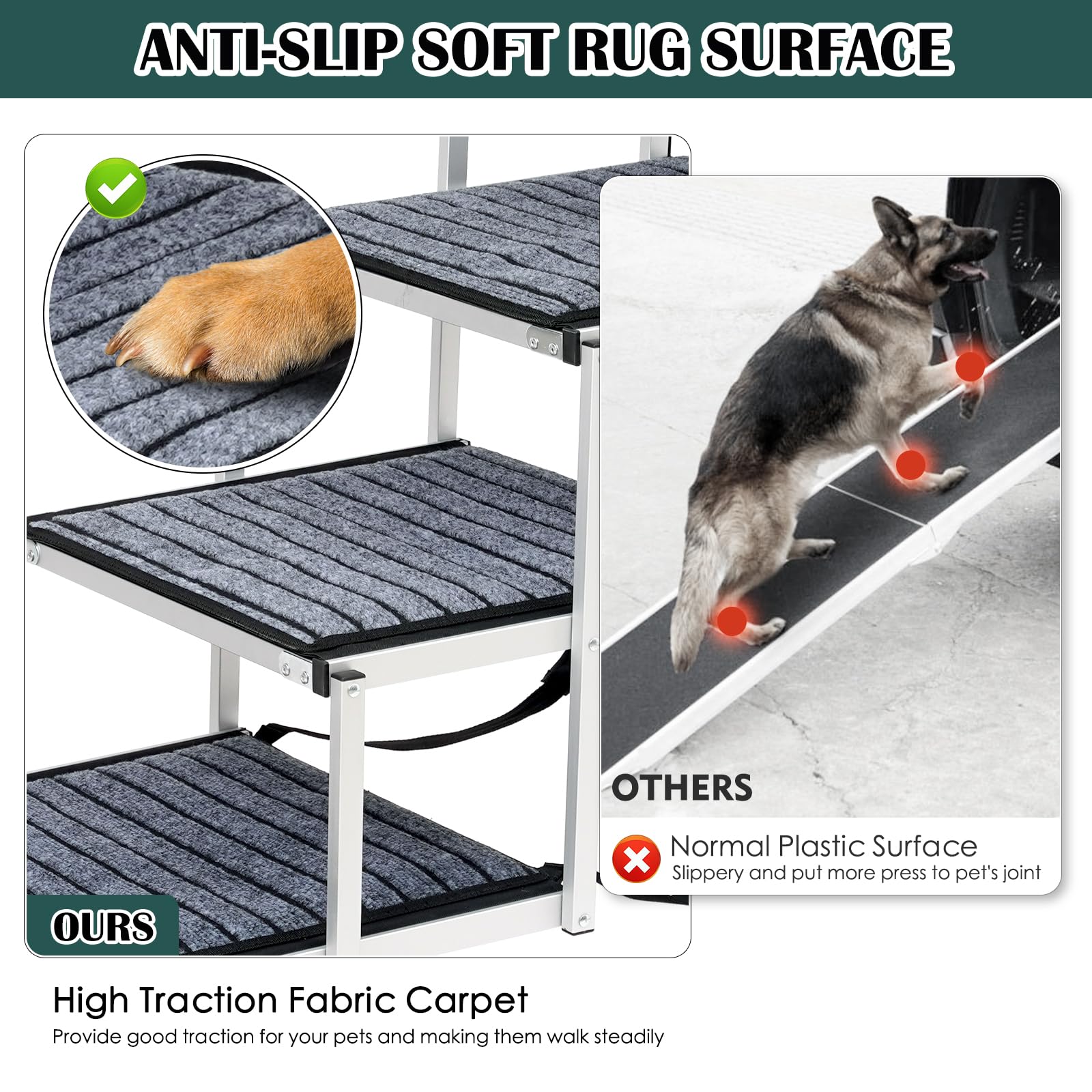 Joyrally rampe-chien pour camion adaptée aux trajets