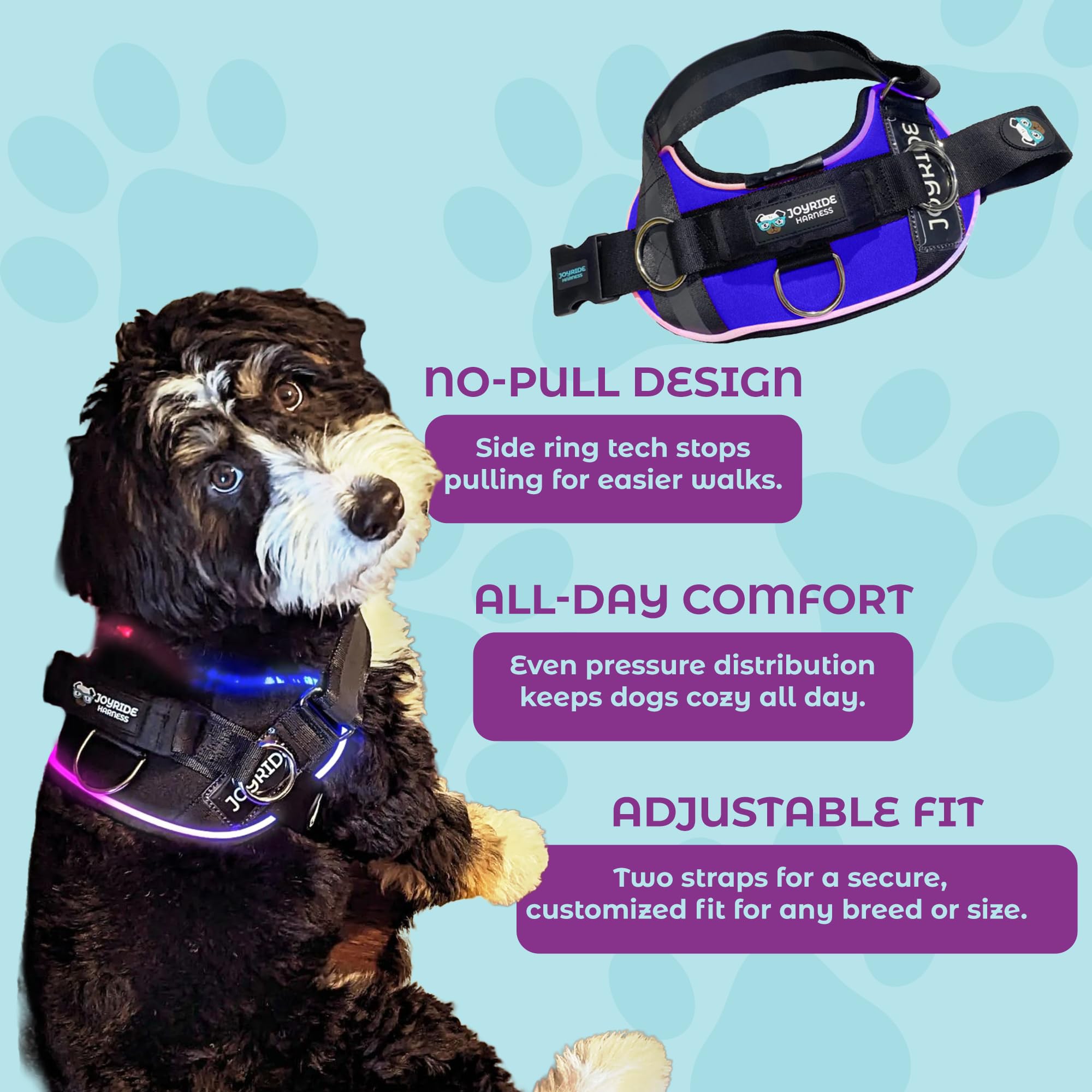 Joyride Harness bouton marche/arret pour une activation rapide en balade