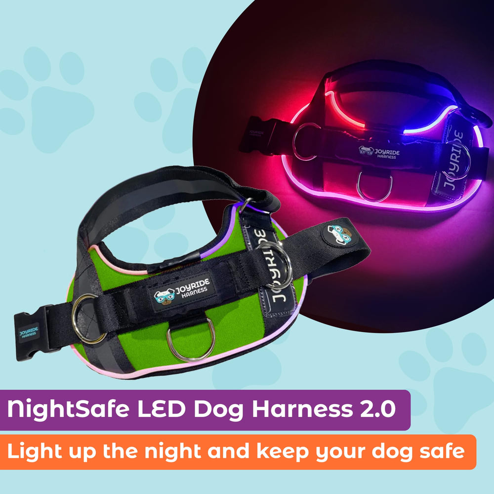 Joyride Harness emplacement nom personnalisé pour afficher le nom de votre chien.