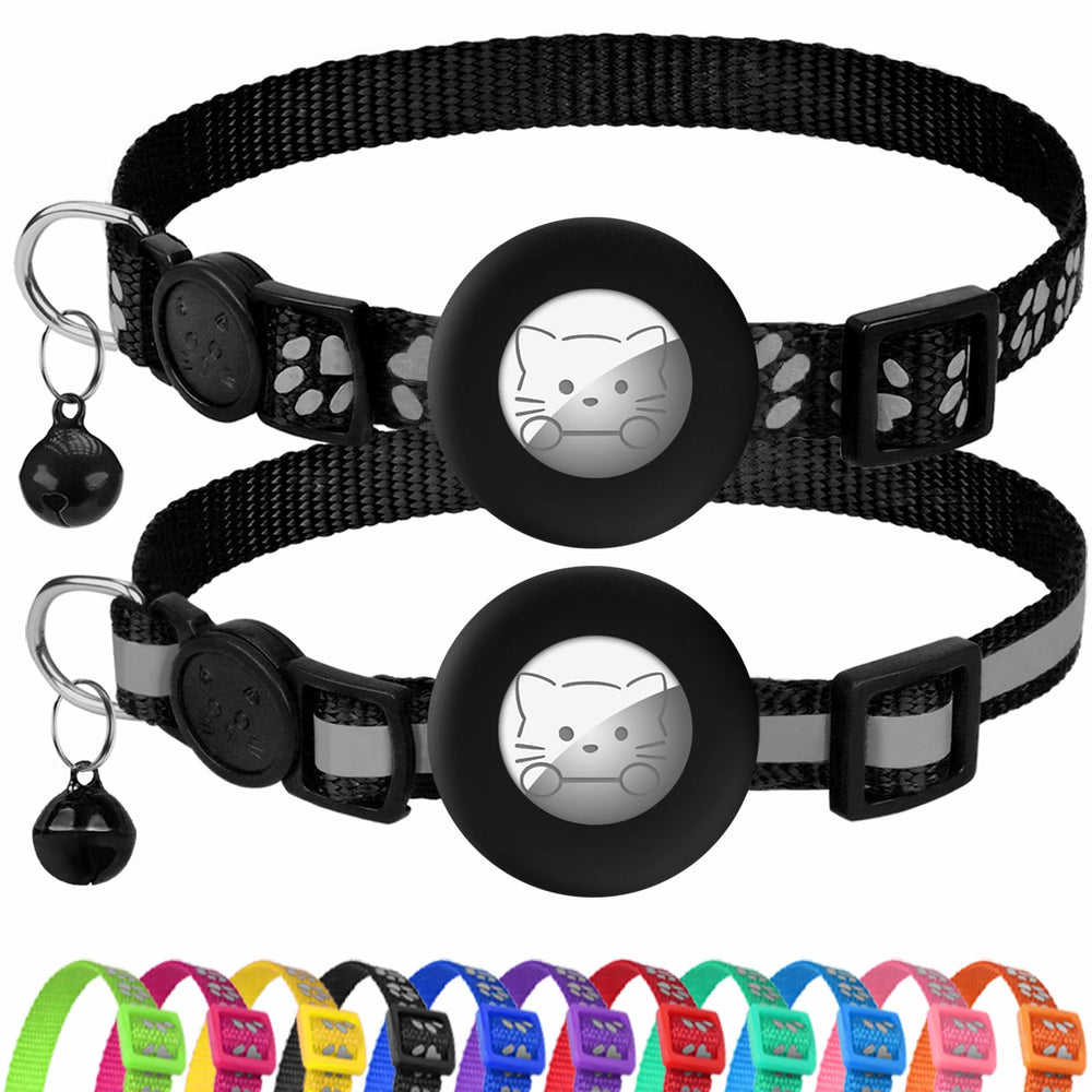 Joytale collier AirTag pour chat avec boucle sécurité et suivi en temps réel