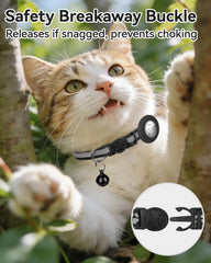 Joytale collier AirTag léger et confortable pour chats actifs