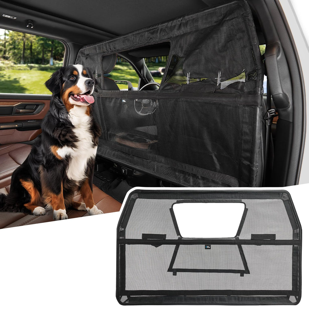 JOYTUTUS barrière chien 56 pouces pour véhicule, sécurité renforcée