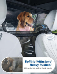 JOYTUTUS barrière chien voiture maillage permet circulation d'air et confort