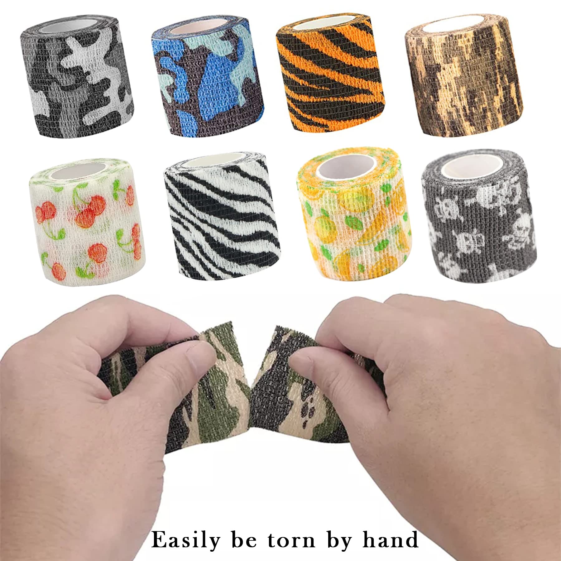 Bandage JpGdn motif tigre, usage pratique pour chiens et chats.